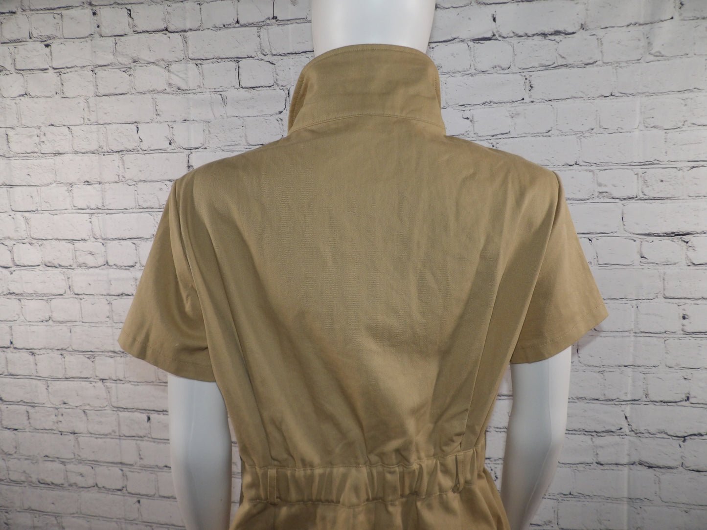 LOGO KHAKI DRESS