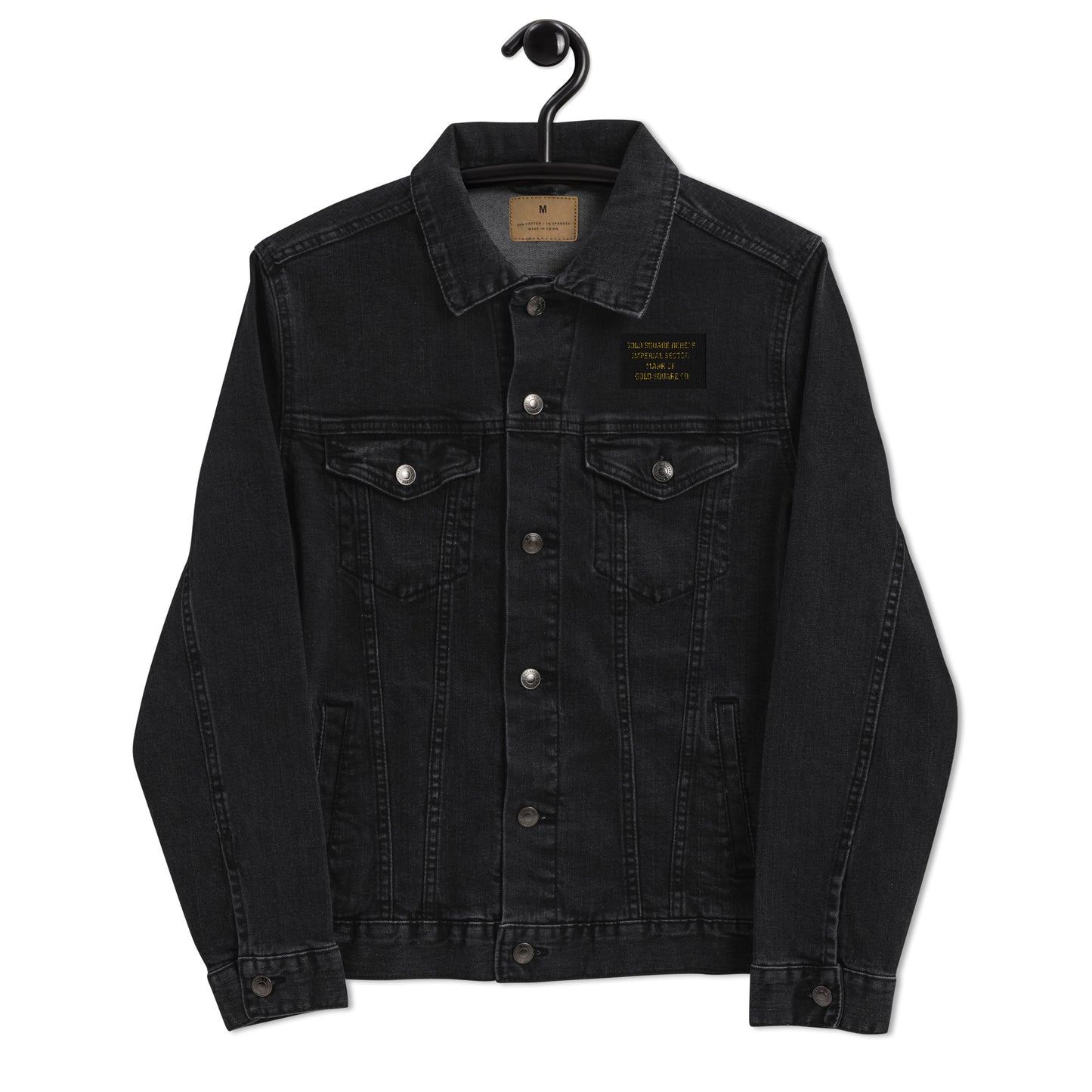 GOLD SQUARE DENIM JACKET